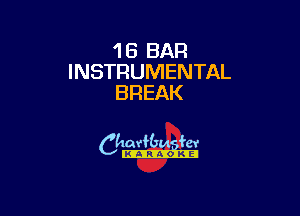 1 5 BAR
INSTRUMENTAL
BREAK

camm