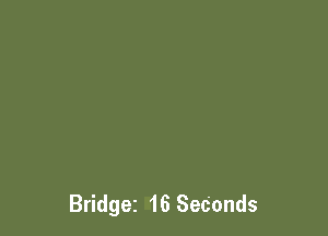 Bridget 16 Seconds