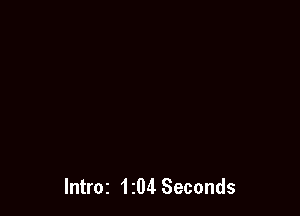 IntI'OI 1304 Seconds