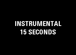 INSTRUMENTAL

15 SECONDS