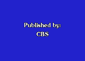 Published by

CBS