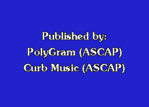 Published by
PolyGram (ASCAP)

Curb Music (ASCAP)