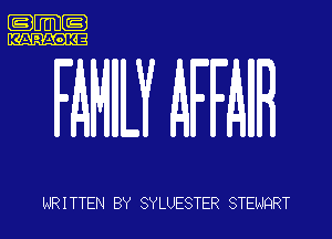 1m

WRITTEN BY SYLUESTER STENQRT
