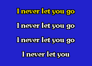 I never let you go

I never let you go

1 never let you go

I never let you