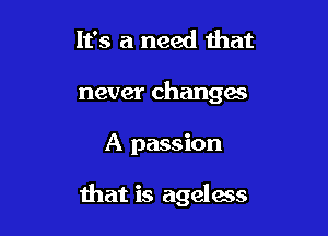 lfs a need that
never changes

A passion

that is agelms