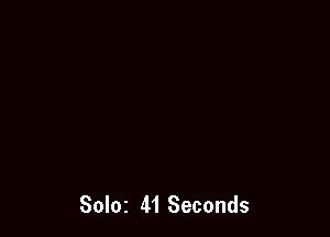 SOIOZ 41 Seconds