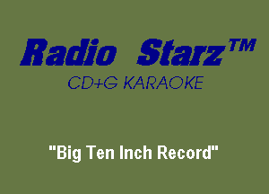 Big Ten Inch Record