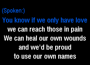 (Spokenj

You know if we only have love
we can reach those in pain

We can heal our own wounds

and we'd be proud
to use ...

IronOcr License Exception.  To deploy IronOcr please apply a commercial license key or free 30 day deployment trial key at  http://ironsoftware.com/csharp/ocr/licensing/.  Keys may be applied by setting IronOcr.License.LicenseKey at any point in your application before IronOCR is used.