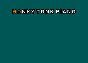 HONKYTONK PIANO