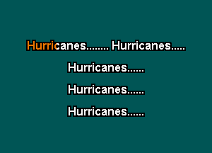 Hurricanes ........ Hurricanes .....

Hurricanes ......
Hurricanes ......

Hurricanes ......