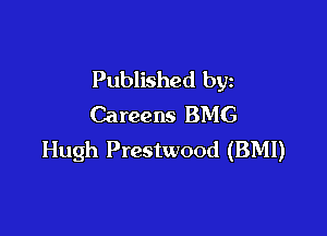 Published by
Careens BMG

Hugh Prestwood (BMI)