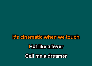 lfs cinematic when we touch

Hot like a fever

Call me a dreamer