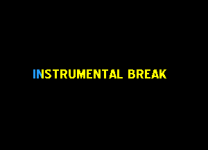 INSTRUMENTAL BREAK