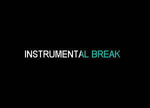 INSTRUMENTAL BREAK