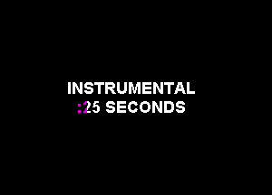 INSTRUMENTAL

iZSSECONDS