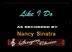 M6966

Nancy Sinatra