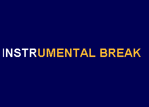 INSTRUMENTAL BREAK