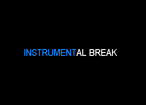INSTRUMENTAL BREAK