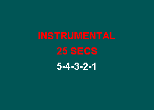 5-4-3-2-1