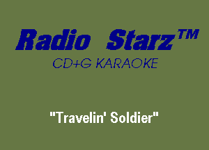 Travelin' Soldier