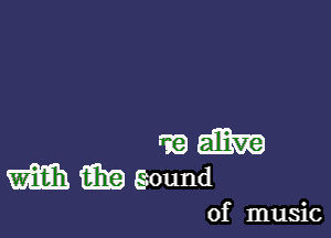 of music