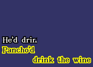 Hdd driL
P-anehdd
aim m