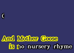 ES m0 nursery rhyme