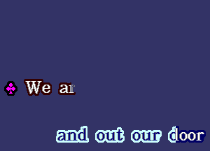 We a1

mil 018 (51m (Eloor