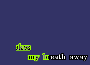 W Eireath away