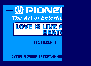 EQJWE USS MW A
WEQT

Q1838 PIONEER EH TERTNNNE