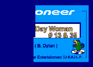 ?138535

(B. Dylan ) Q

s Entertainmem (U.8.A) LP.