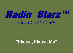 Please, Please Me