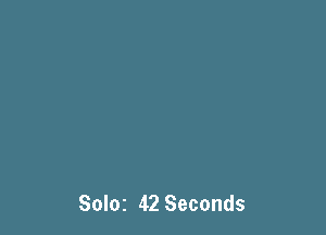 SOIOZ 42 Seconds