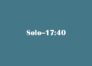 Sol0-1 7z40