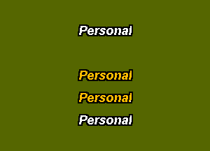 Persona!

Personal

Personal

Persona!