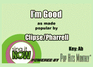 i

Himself!

as made
popular by

clinsemlamell
Wm

Item 1111
W 11311 HHS mama