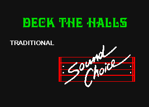 BEER T'HE HALLS

TRADITIONAL