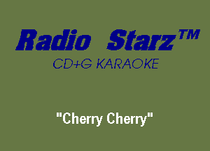 Cherry Cherry