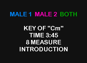 KEYOFCm

NME3 5
8MEASURE
INTRODUCHON