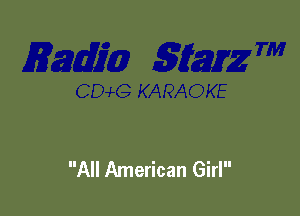 All American Girl