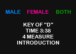 KEYOFD

WME338
4MEASURE
INTRODUCHON