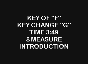 KEYOFP'
KEYCHANGEG

WME3m9
8MEASURE
INTRODUCHON