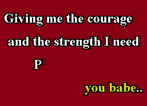 Feel like giving up

You know it's

you babe..