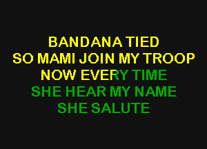 BANDANA