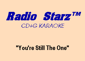 mm 5mg 7'

DCvLG KARAOKE

You're Still The One