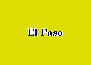 El Paso