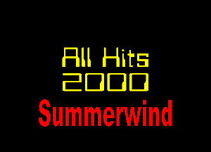 Hll Hits

2303
Summerwmdl