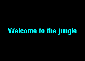 Welcome to the jungle