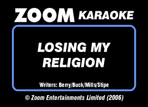 LOSING (317

RELIGION