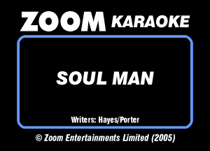 26296291353 KARAOKE

SOUL MAN

WNW
OMWWMJ
